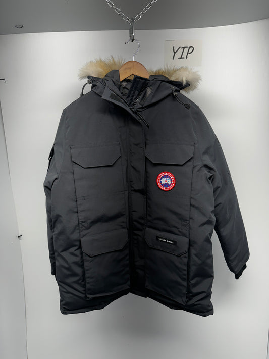 Woman's Canada Goose Expedition Parka with Fur	Navy	4660LA