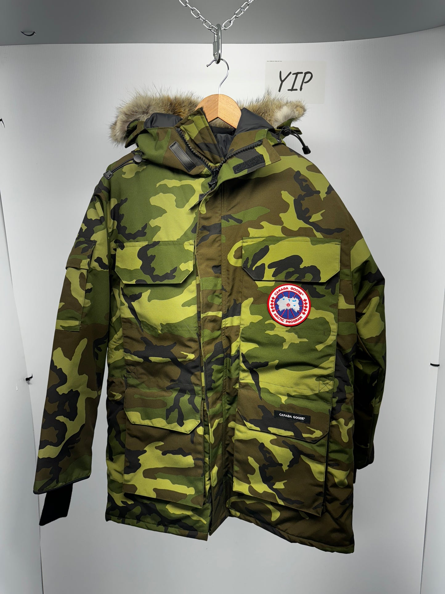 Men's Canada Goose	Expedition Parka with Fur	Classic Camo 	4660MP