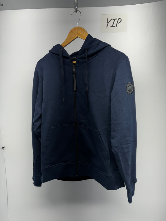 Canada Goose Full Zip Hoody 7401M Atlantic Navy Black Badge