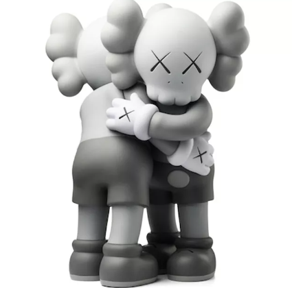 Kaws Open Edition Together Vinyl Grey